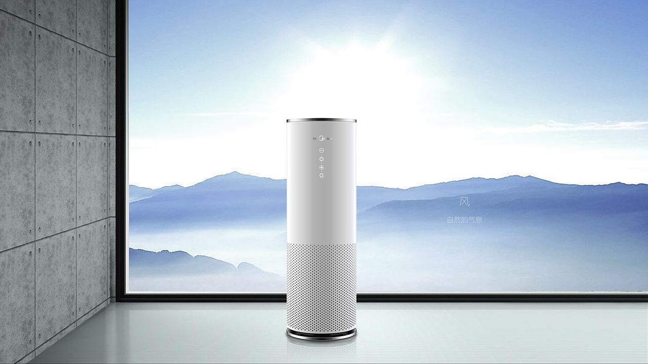 空氣凈化器（圖ZMzA0MjA4NTY=） - 生活用品 - 站酷設(shè)計師Fayth原創(chuàng)素材 - 站酷ZCOOL