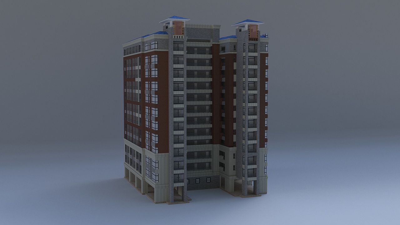 "虚拟校园三维模型"|三维|建筑/空间|jenny97_原创作品-站酷zcool