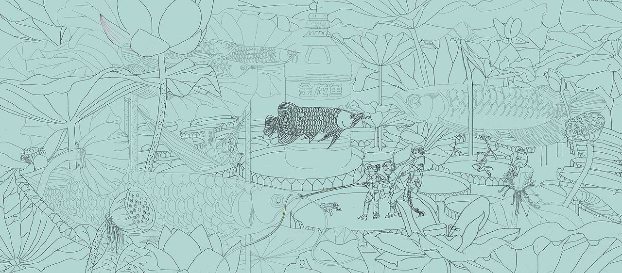 植物森林之荷塘趣事（图ZMjY3NjY5NTM2） - 儿童插画 - 站酷设计师紫水晶86829原创素材 - 站酷ZCOOL