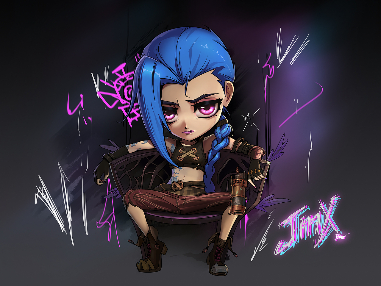 金克斯金克丝英雄联盟双城之战