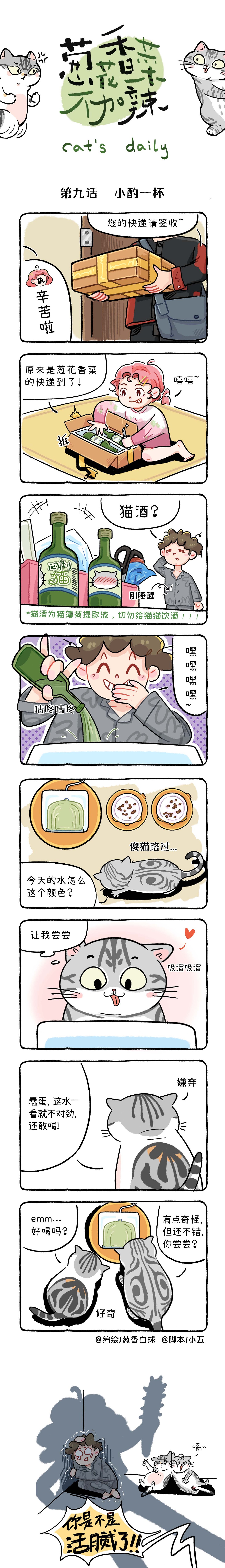 《葱花香菜不加辣》第9-10话 生活中的小插曲！（图ZMzU0NDQ4ODk2） - 短篇/格漫 - 站酷设计师葱香白球原创素材 - 站酷ZCOOL