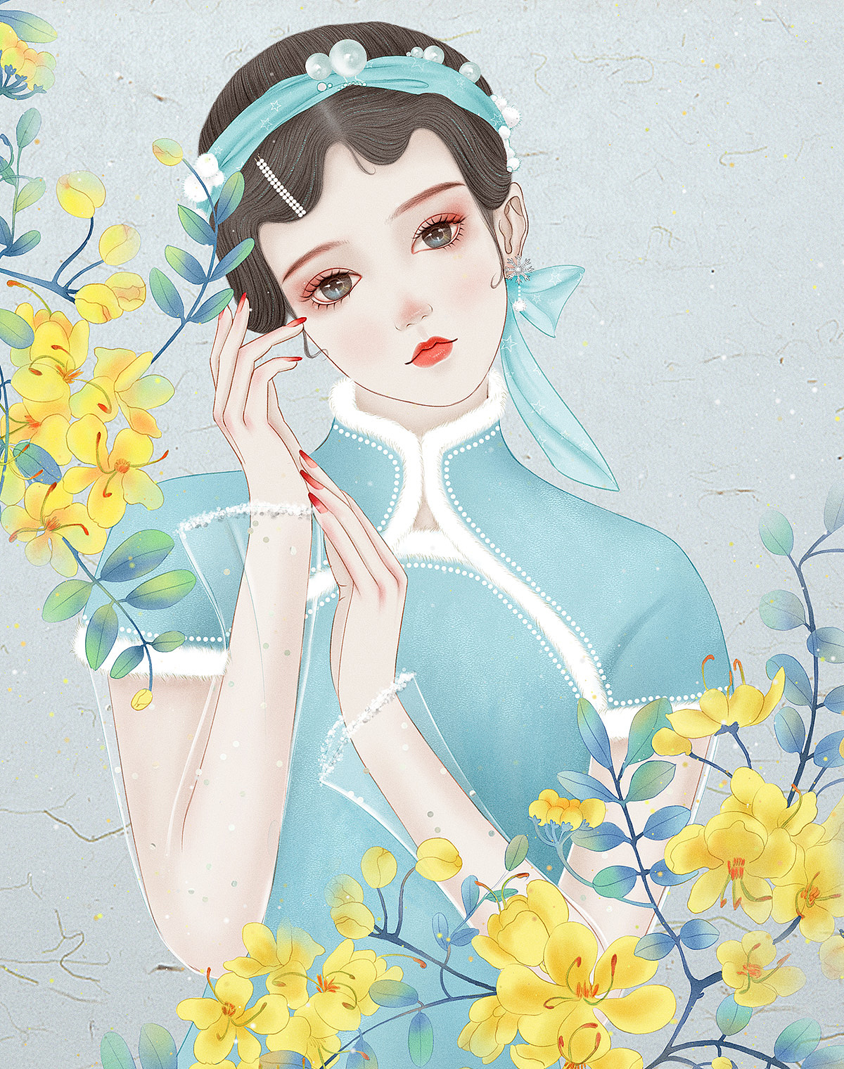 立冬之黄槐决明花