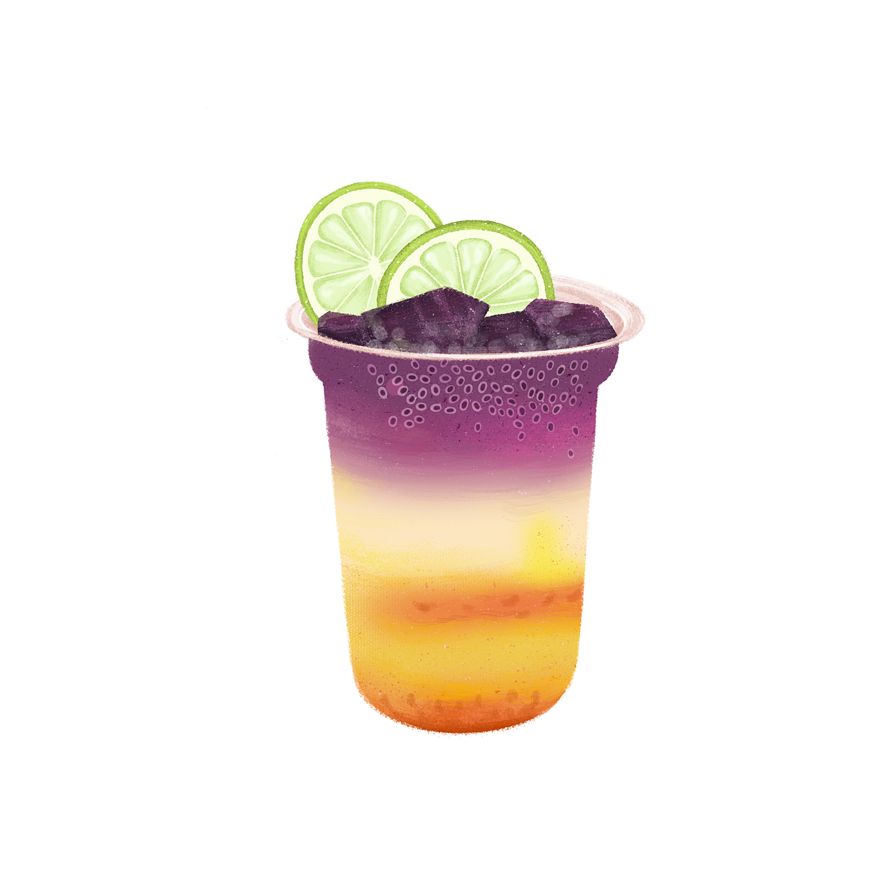 饮品插画（图ZMjM0MDY1NjM2） - 商业插画 - 站酷设计师周语尘原创素材 - 站酷ZCOOL