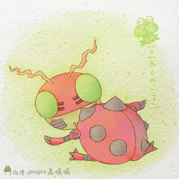 数码宝贝系列光屁屁（图ZMjc3OTA5MzI=） - 新锐潮流插画 - 站酷设计师高呱呱原创素材 - 站酷ZCOOL