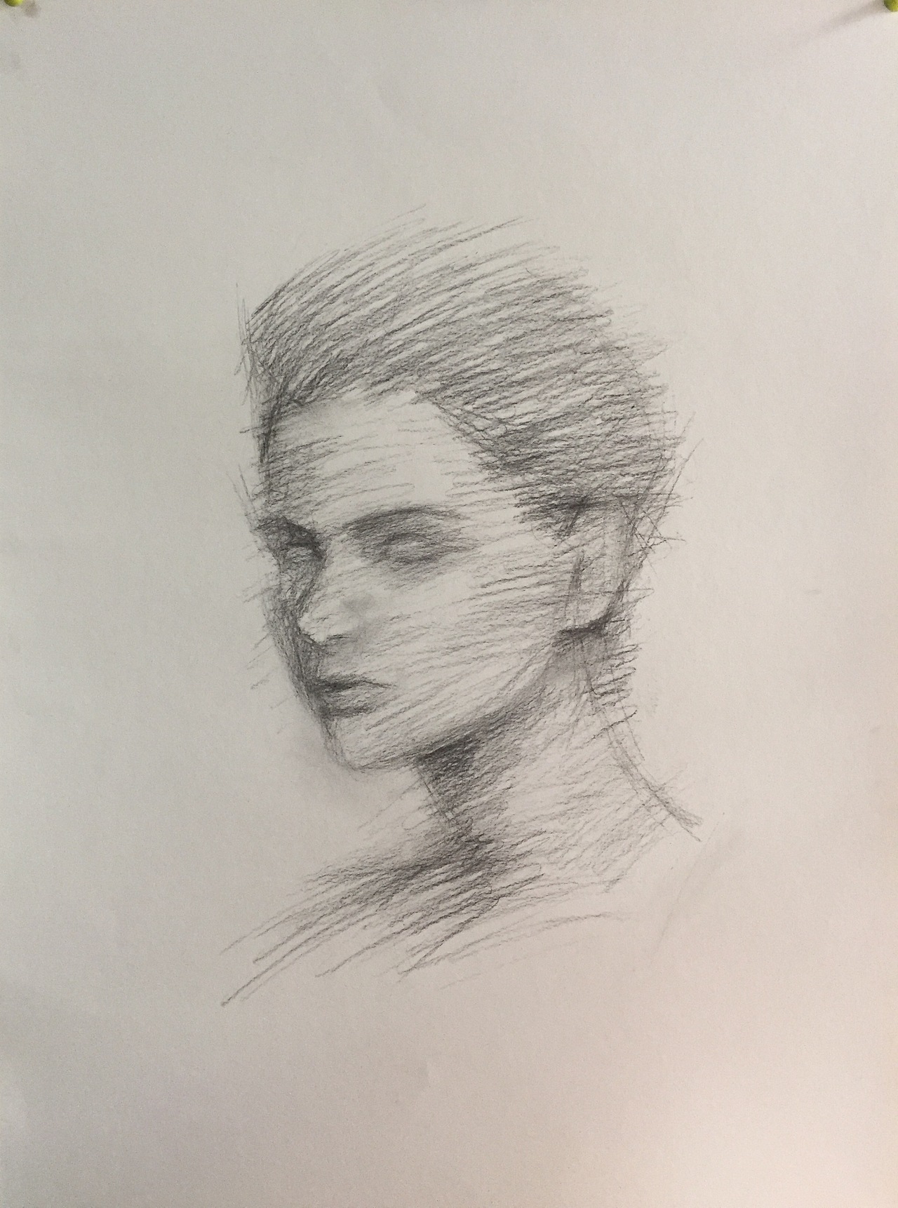 2017.8.25素描头像