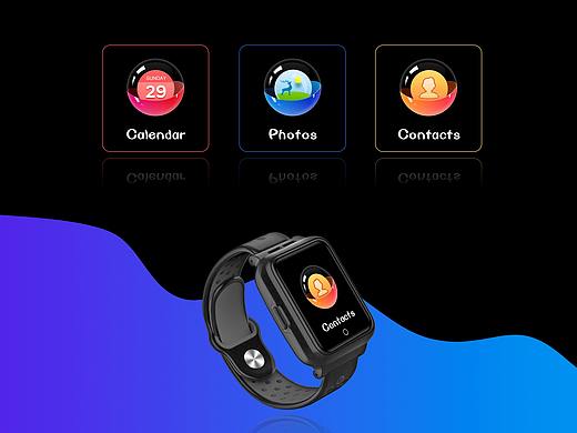 儿童手表-气泡风格