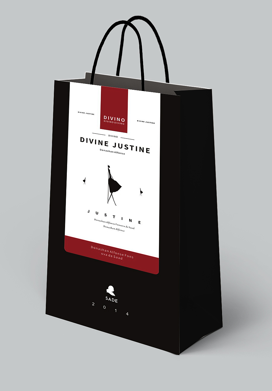 红酒双支礼袋设计（图ZMTA5NDAyMzY4） - 包装 - 站酷设计师zxc伊人设计原创素材 - 站酷ZCOOL