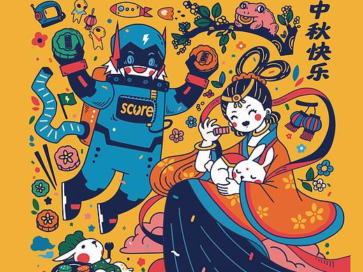 2019电竞行业相关插画合集