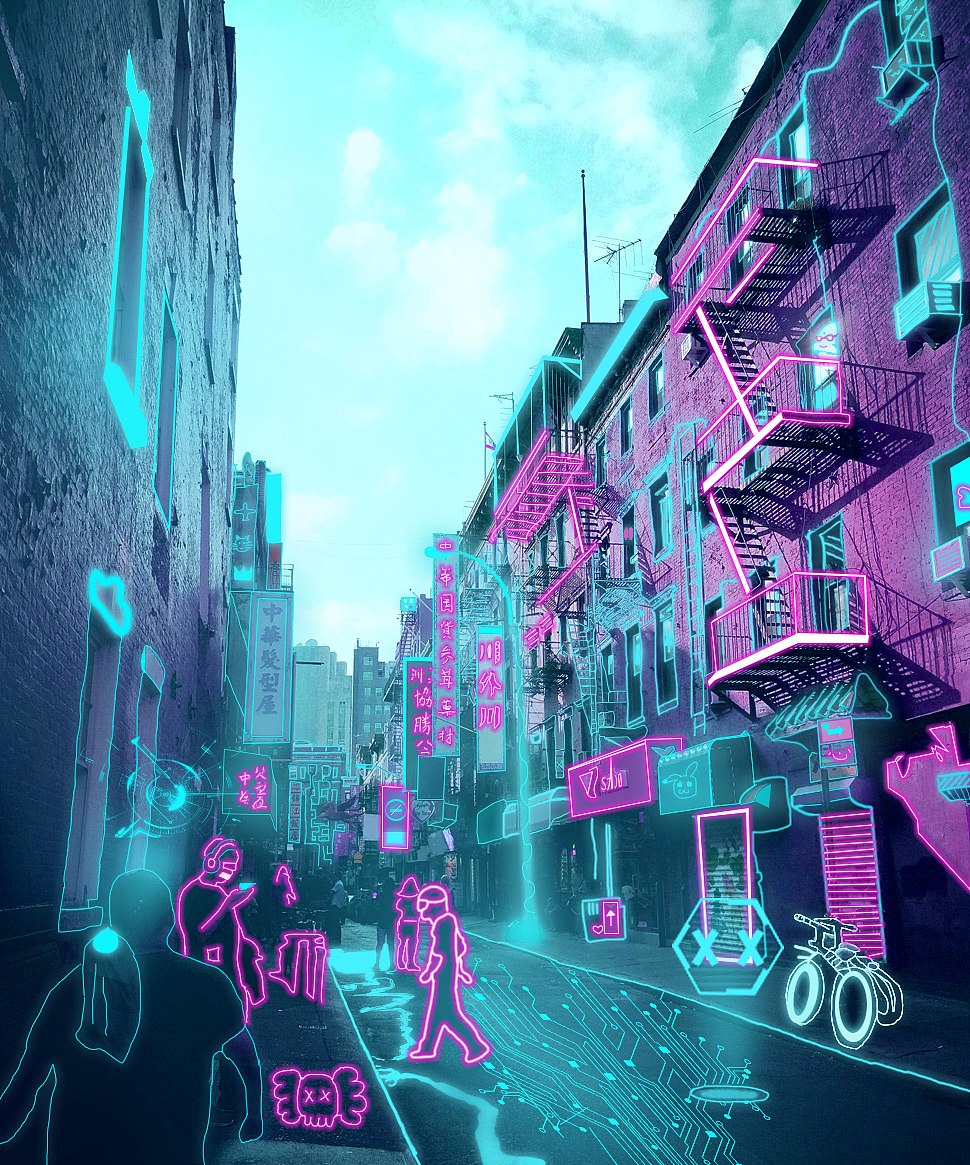 赛博朋克（图ZMTgwOTUyOTQ4） - 海报 - 站酷设计师a容容原创素材 - 站酷ZCOOL