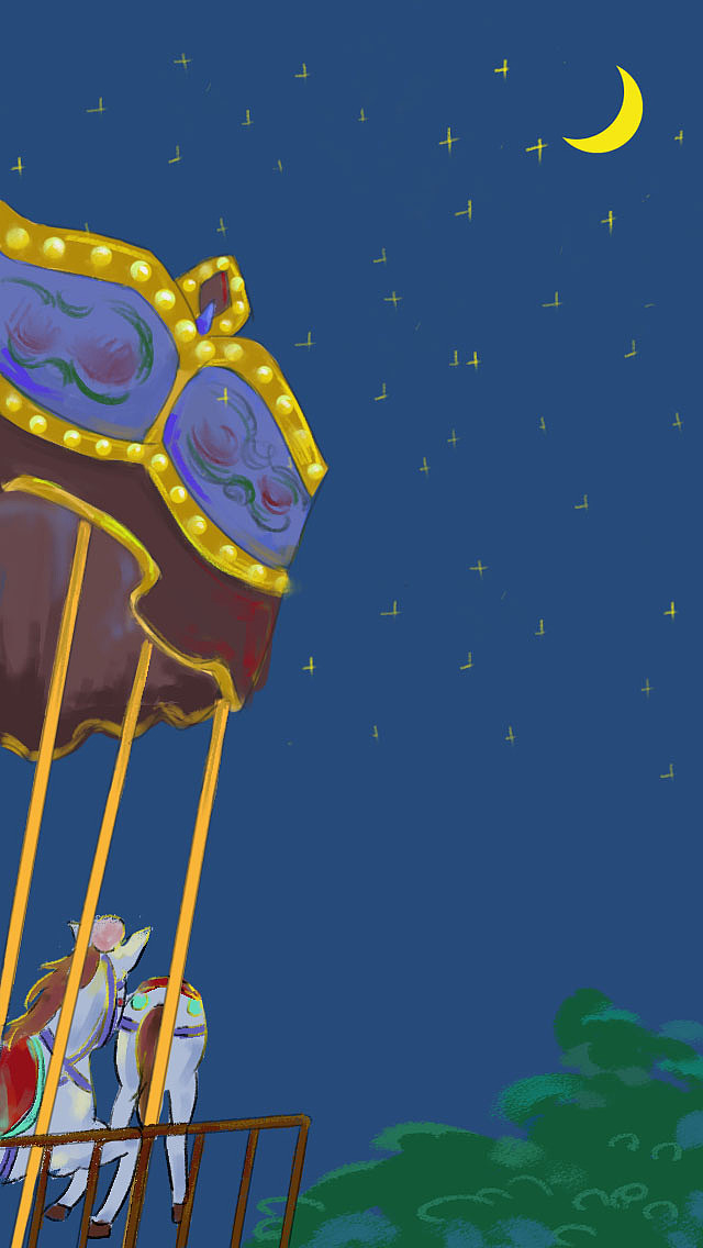 游乐园主题壁纸（图ZMjQyMzU3OTc2） - 商业插画 - 站酷设计师Z72338102原创素材 - 站酷ZCOOL