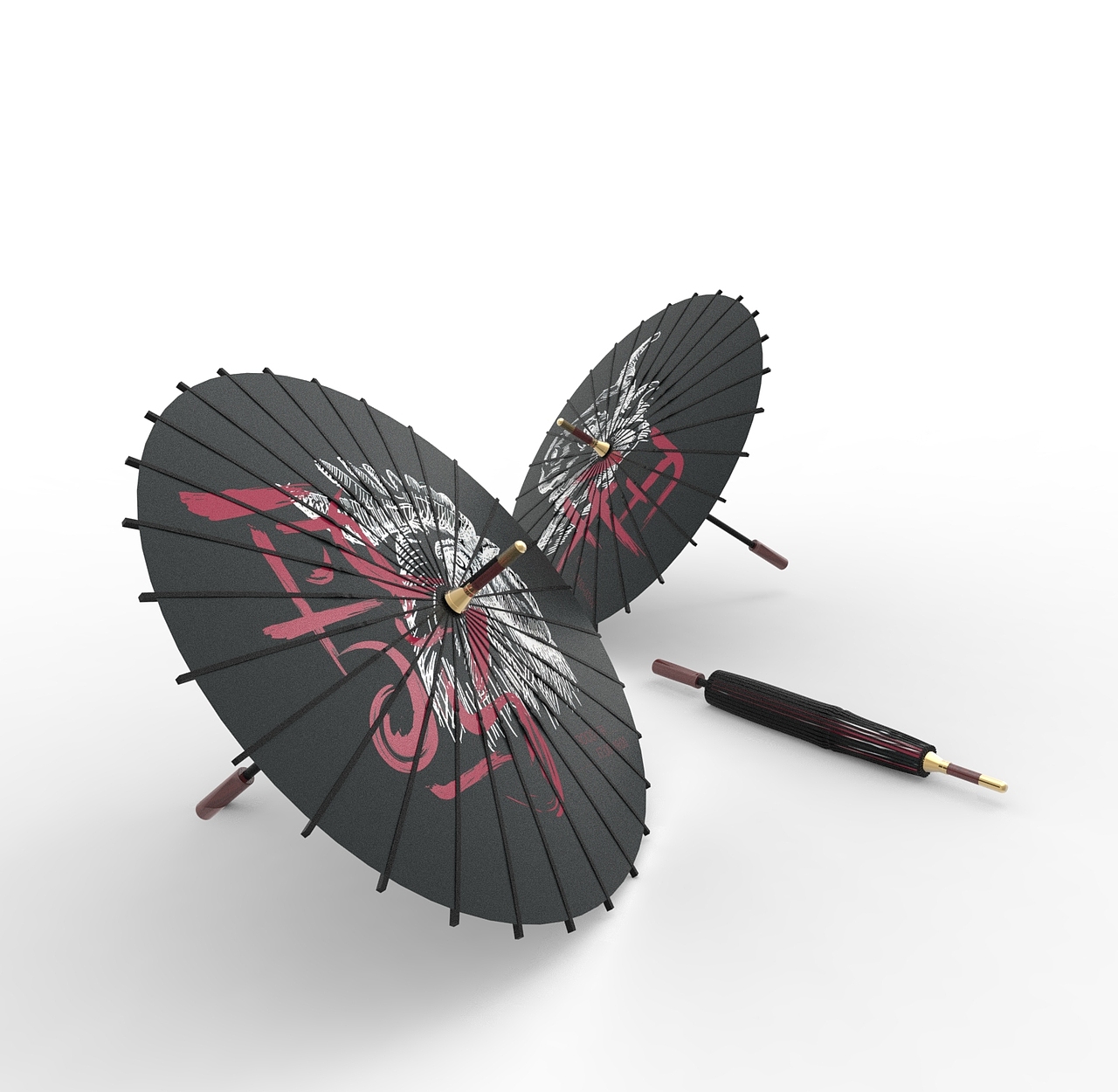 西湖绸伞的研究设计