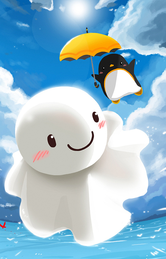 企鹅日记（图ZMzExMzA1MjQ=） - 商业插画 - 站酷设计师qa294446229原创素材 - 站酷ZCOOL