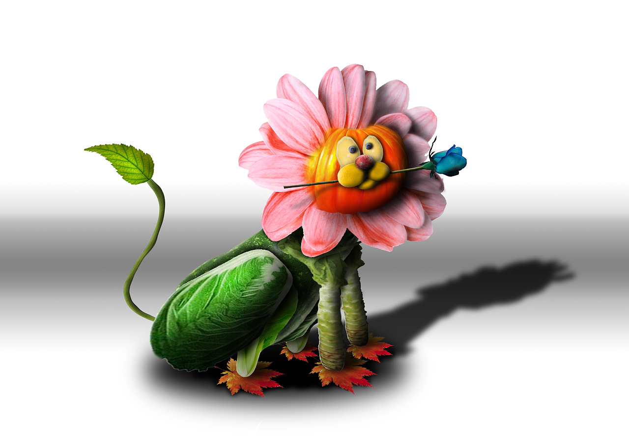 果蔬合成|平面|ip形象|wusirrw - 原创作品 - 站酷 (zcool)