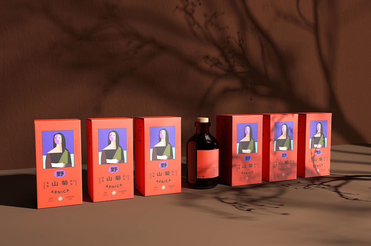 《野》 精油护肤品 精油香薰蜡烛品牌包装设计