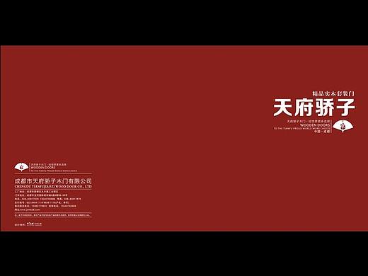 天府骄子木门画册设计