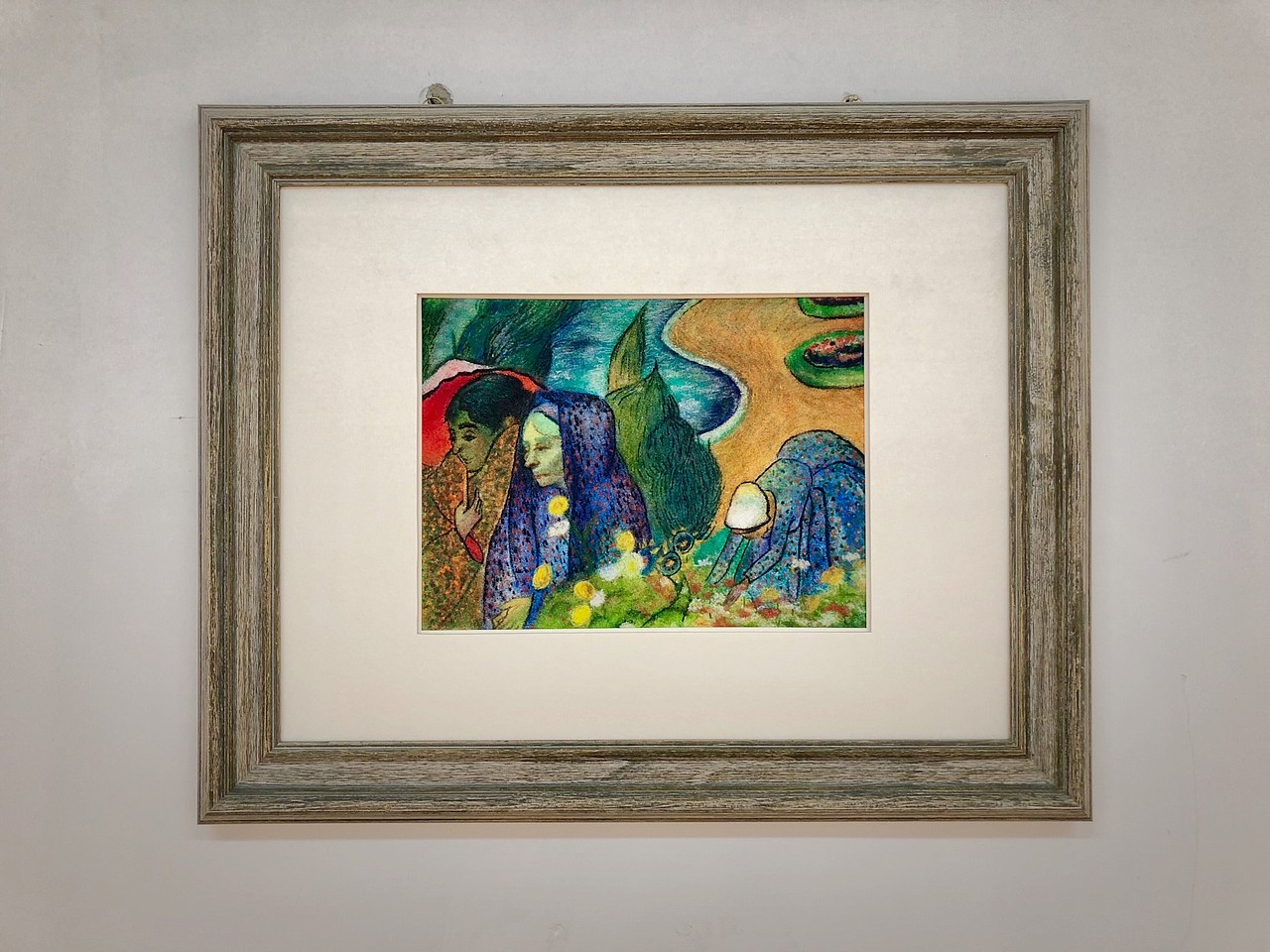 这是砂画不是沙画《Memory of the Garden at Etten 》（图ZMTMyNTEzMjcy） - 绘画 - 站酷设计师素梵sofun原创素材 - 站酷ZCOOL