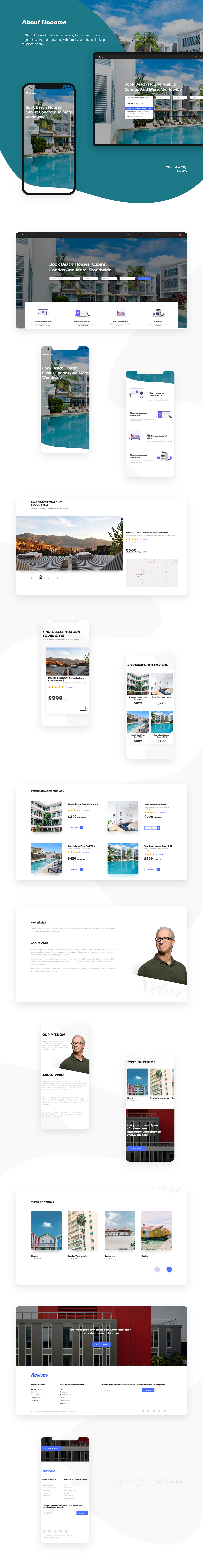 Hooome - Web & Mobile Design
