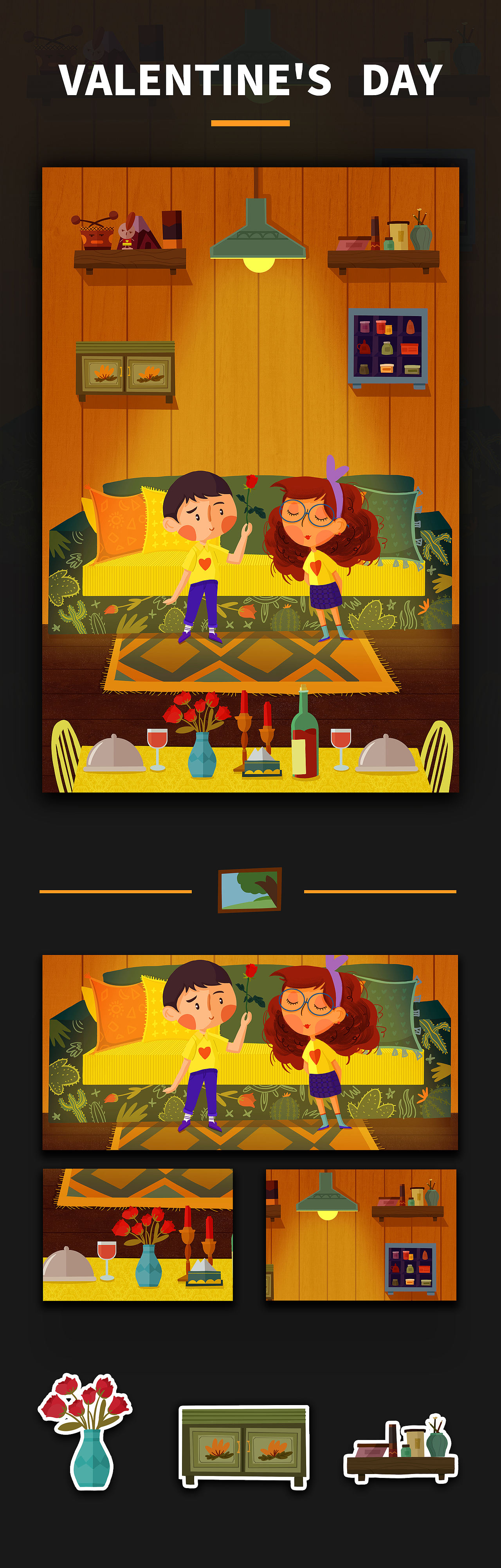 2019插画作品总结（图ZMTkxMzUzNzY4） - 创作习作 - 站酷设计师太空的海棠原创素材 - 站酷ZCOOL