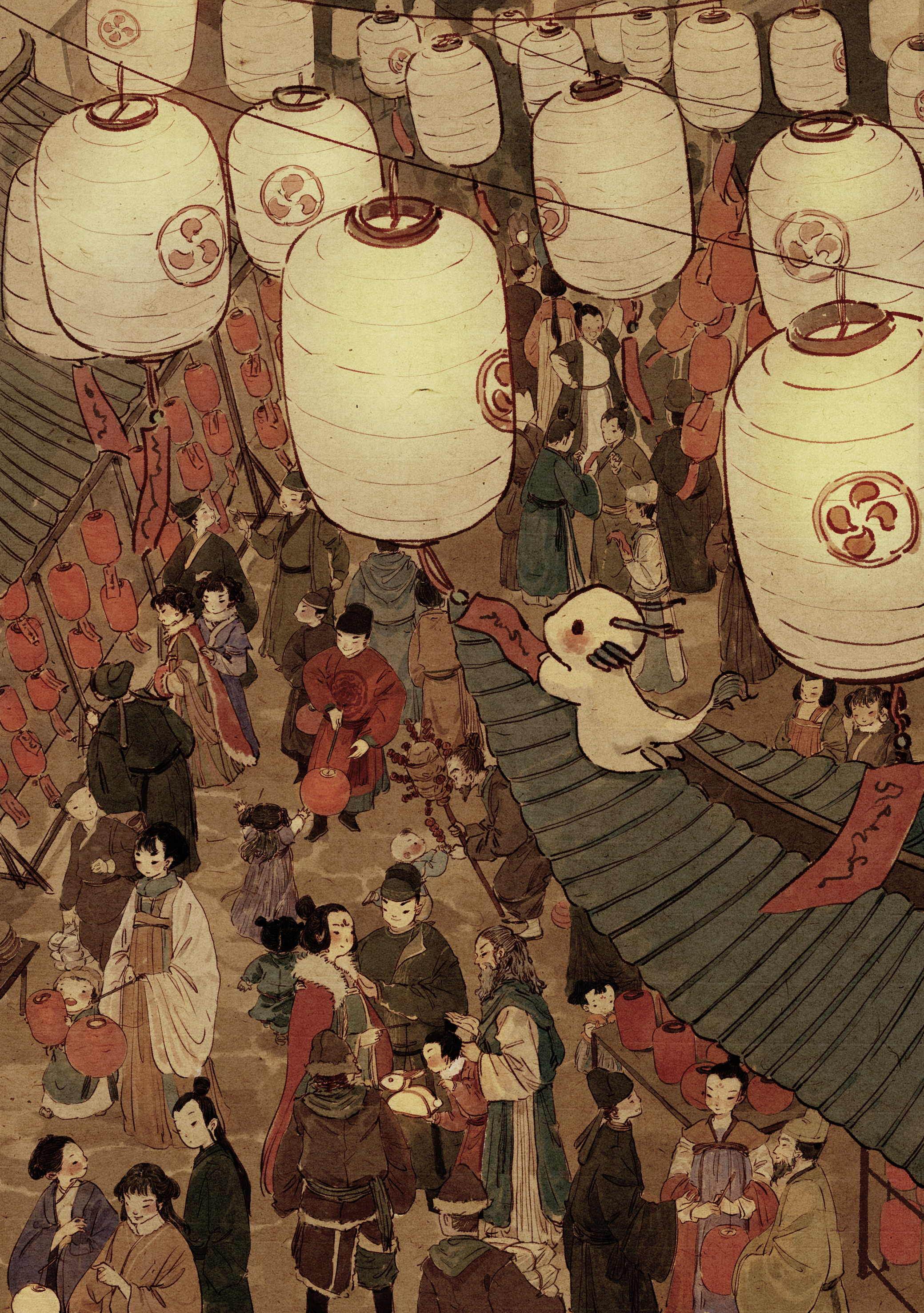 中国传统节日插画