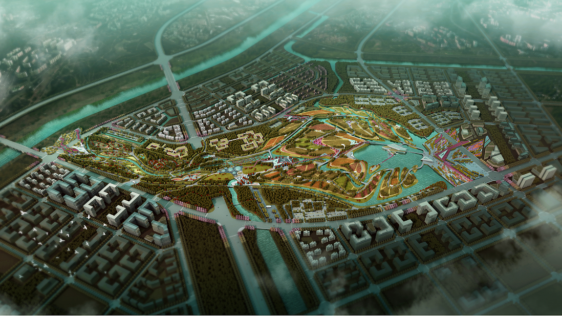 2016郑州园博会竟稿方案（图ZODEwNDEwNDA=） - 景观设计 - 站酷设计师solita77原创素材 - 站酷ZCOOL