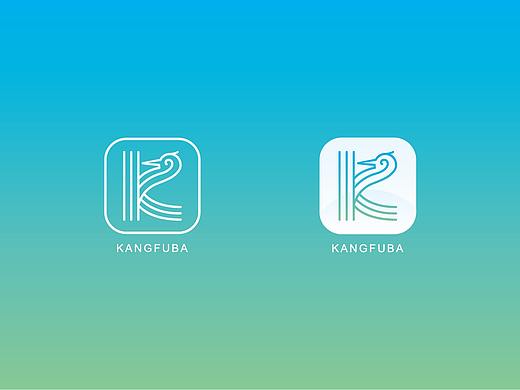 康复吧│医疗服务共享平台App标志Logo设计