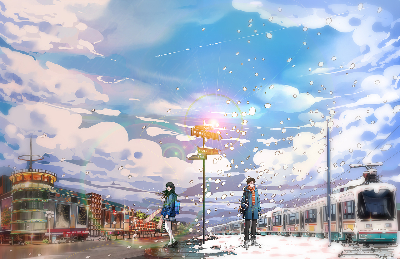【雪候南方】——東夏卿卿老师作品（图ZMzM1NTg5MDE2） - 商业插画 - 站酷设计师今日有学插画原创素材 - 站酷ZCOOL