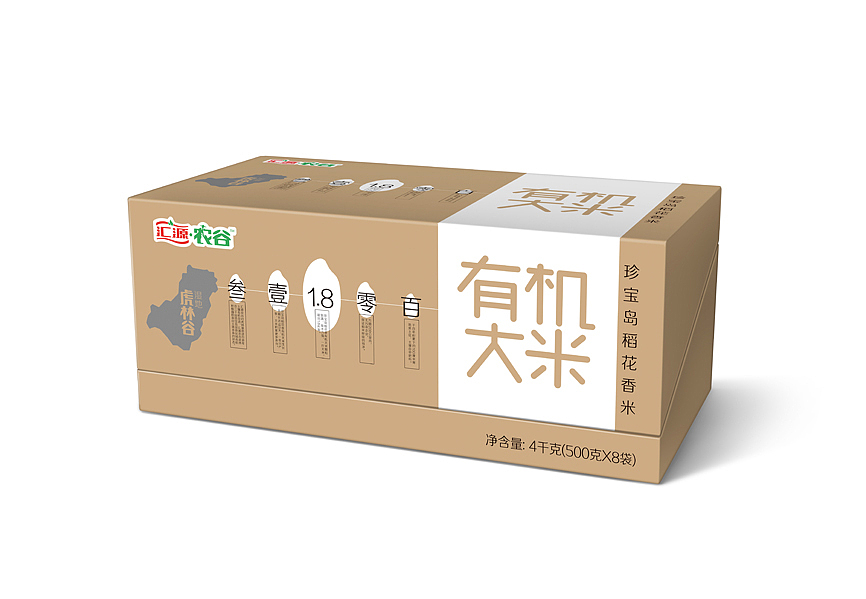 品牌包装设计有机大米/红薯粉条-山外山品牌策划公司