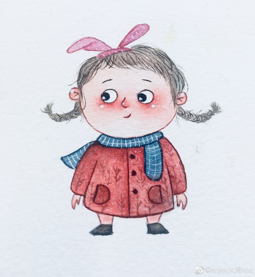 插畫練習（圖ZMTYzMDA3MTg0） - 兒童插畫 - 站酷設計師朵朵大海原創(chuàng)素材 - 站酷ZCOOL