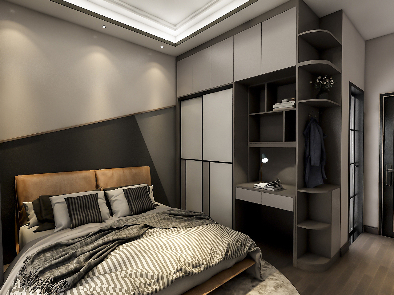 全屋定制-方直珑湖湾（图ZMjA5MzcyMDI4） - 家装设计 - 站酷设计师乐一Lit原创素材 - 站酷ZCOOL