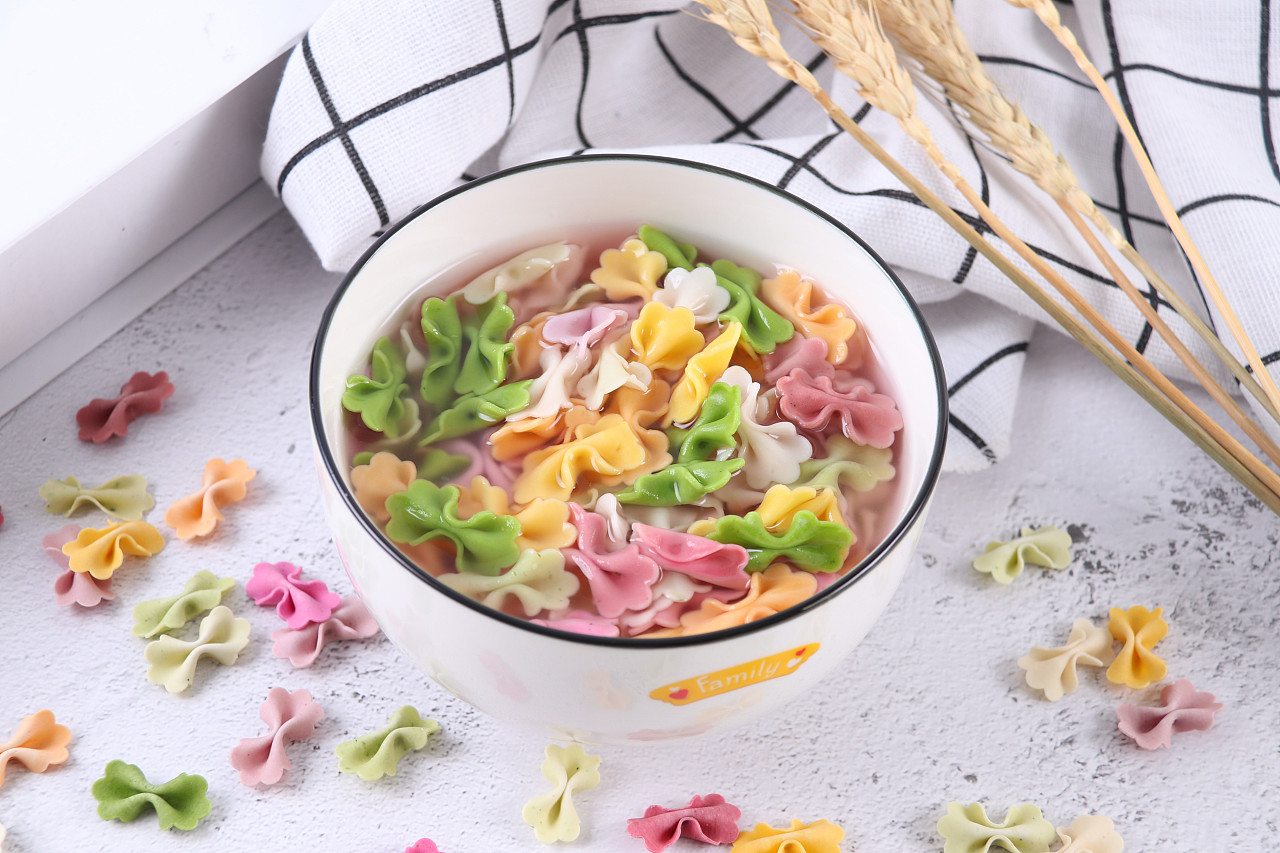 b06粮油米面c05-米面杂粮v62彩色蝴蝶面