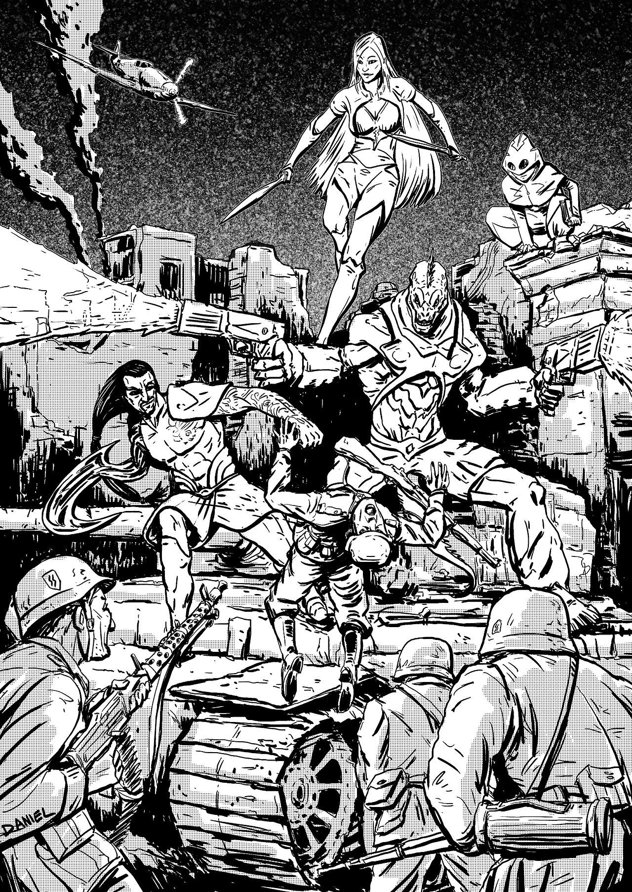 战争年|动漫|短篇/格漫|daniel李_原创作品-站酷zcool