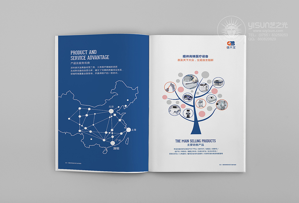 医疗画册设计，医疗器械画册设计，产品画册设计，深圳画册设计，企业画册设计，画册设计