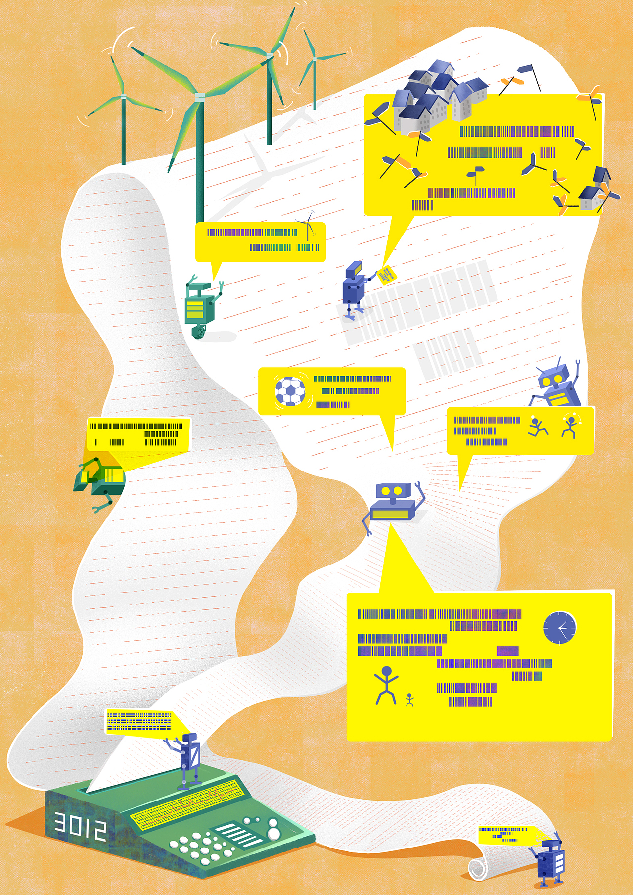 《不可思议的地球》插画（图ZMjY4ODk4ODIw） - 儿童插画 - 站酷设计师梦游野狗原创素材 - 站酷ZCOOL