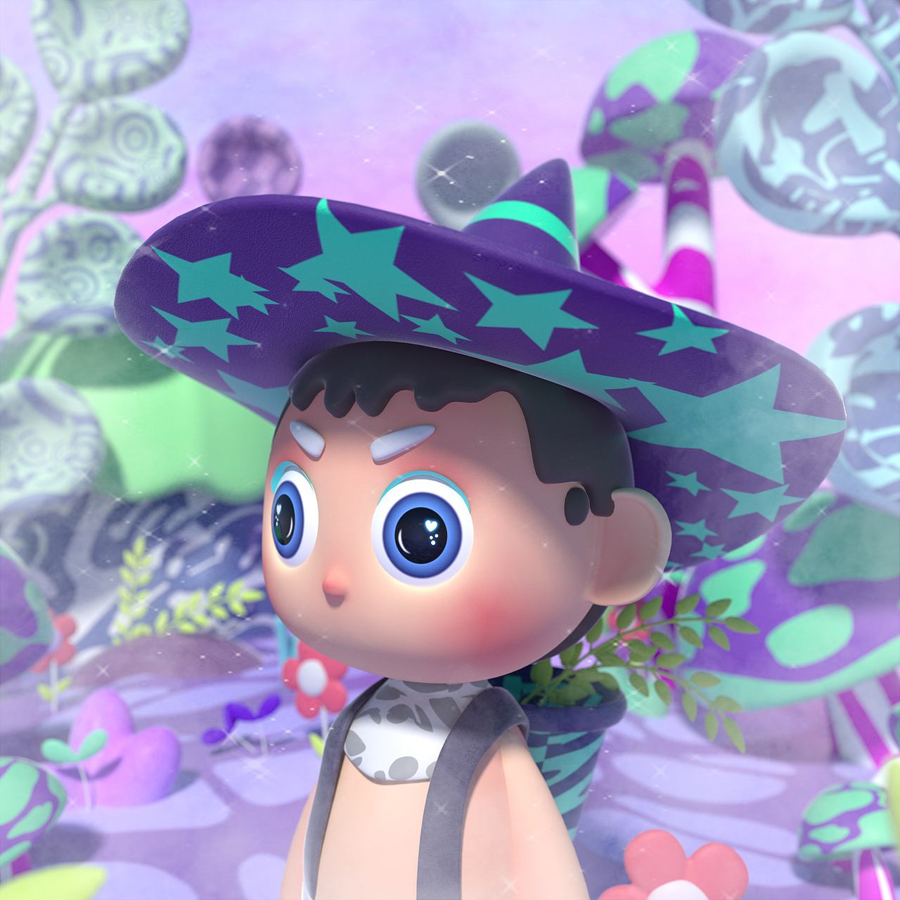 IP形象-DuoDuo-田园哆哆#多鱼出品（图ZMjk0NTc1MzQw） - 场景 - 站酷设计师是多鱼啊原创素材 - 站酷ZCOOL