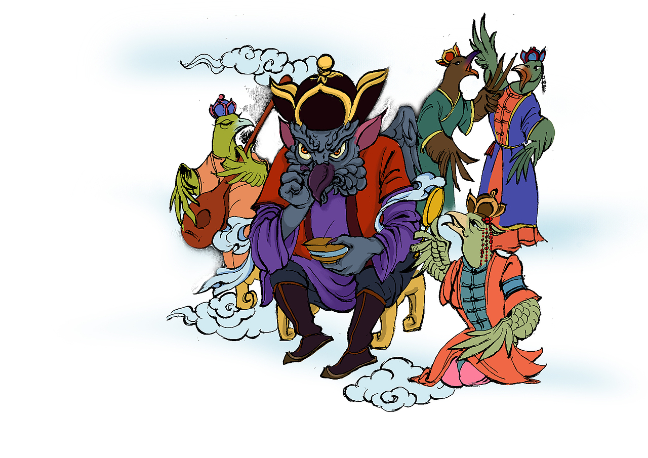 蒙古族寓言故事绘本