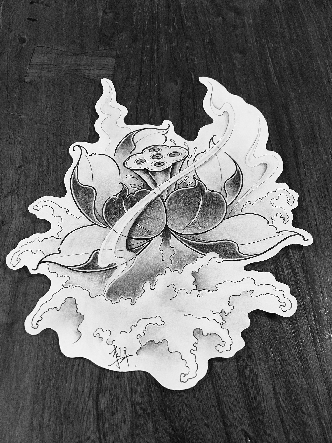 手绘小荷花（图ZODEwMzExMDg=） - 新锐潮流插画 - 站酷设计师令和元年原创素材 - 站酷ZCOOL