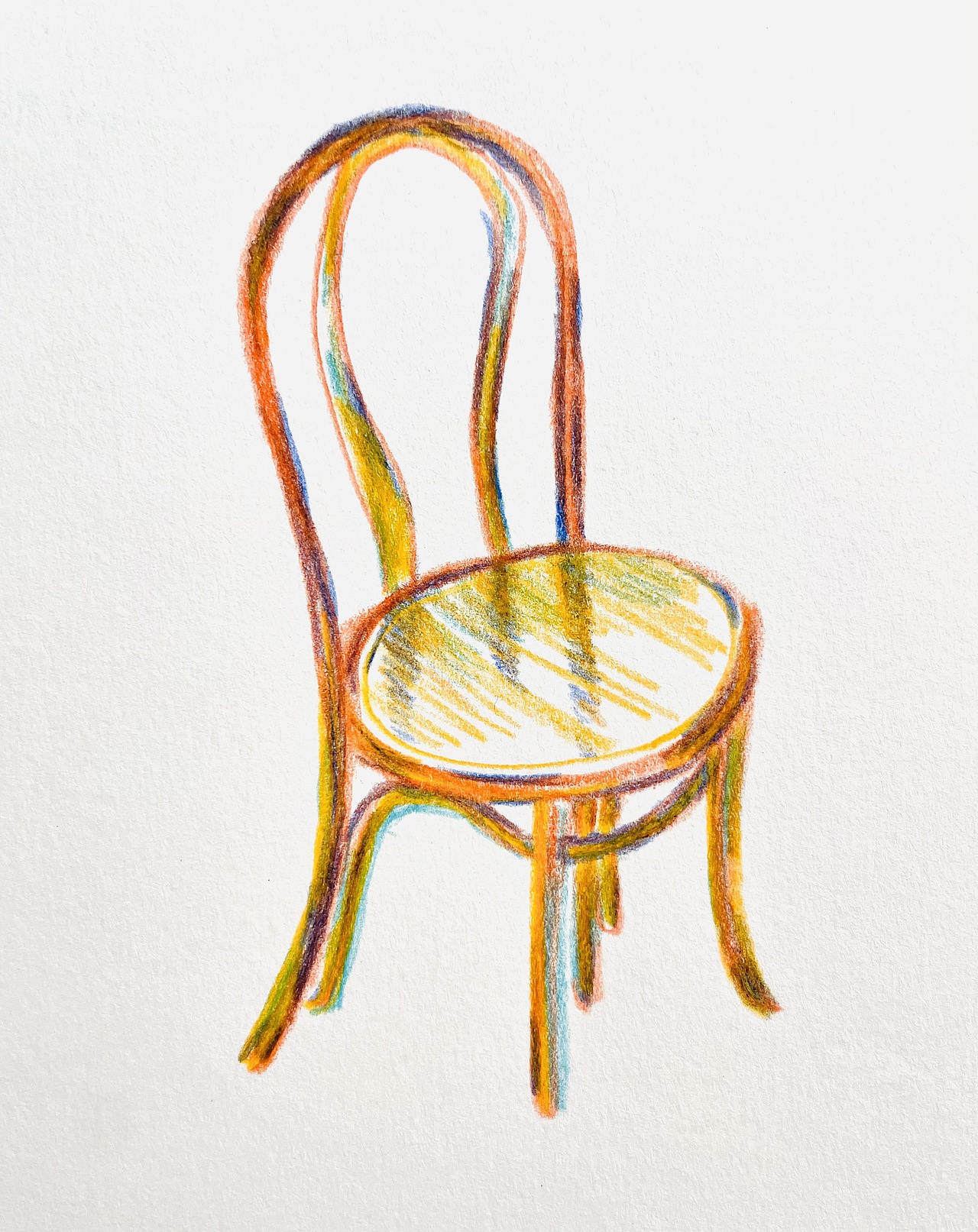 彩铅手绘小物练习