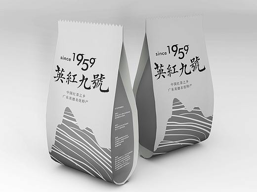 包装设计：英红九号茶叶罐