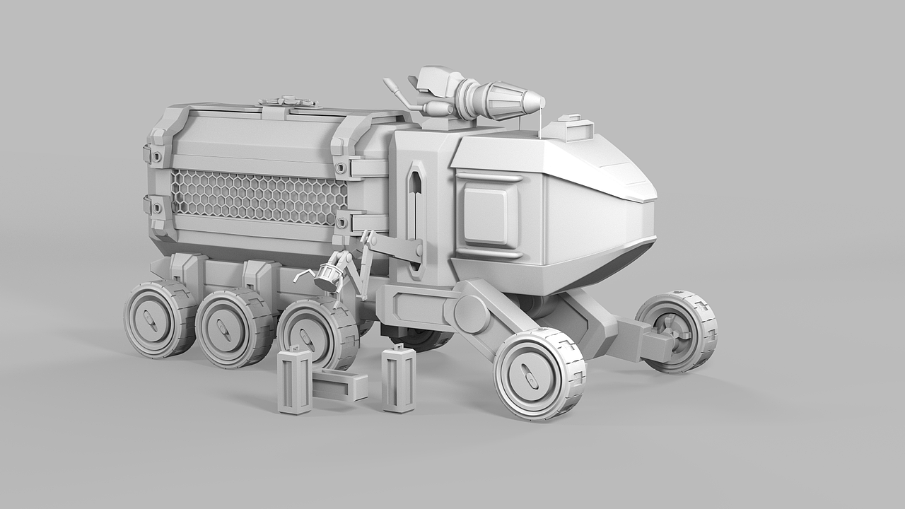 C4D建模学习作品（白模）（图ZMjQ3Nzg0NjY4） - 其他三维 - 站酷设计师WhileCraft白石原创素材 - 站酷ZCOOL