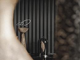 月常搬砖系列-&现代暗调空间