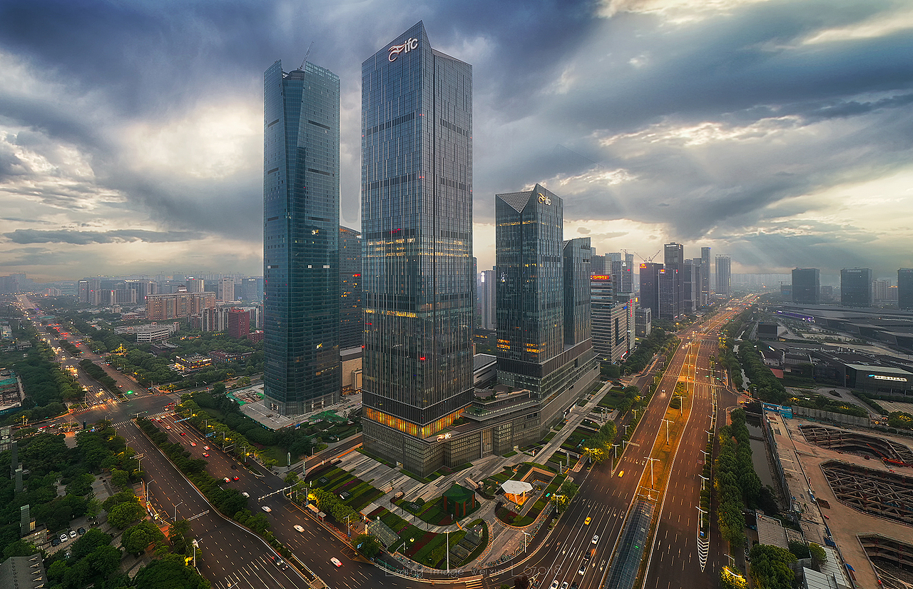 河西新城（图ZMjk4OTY1NjIw） - 环境/建筑摄影 - 站酷设计师力京影像原创素材 - 站酷ZCOOL