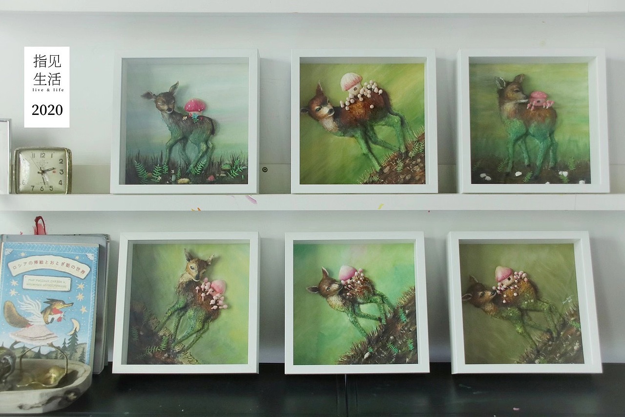 学员作品 | 第40期 | 粘土浮雕画培训