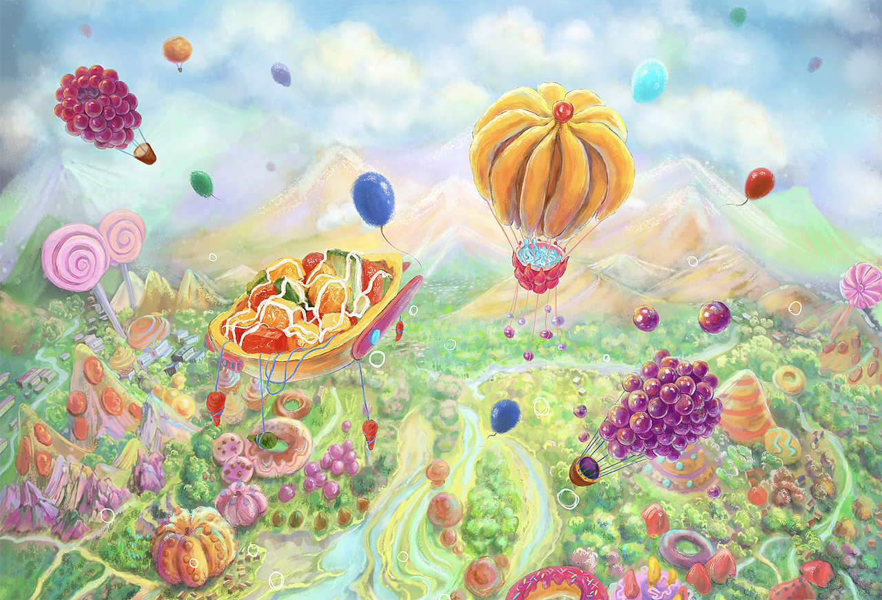 秘島3——云開日出（圖ZMjYzMzU0Njc2） - 創(chuàng)作習作 - 站酷設計師簡界原創(chuàng)素材 - 站酷ZCOOL