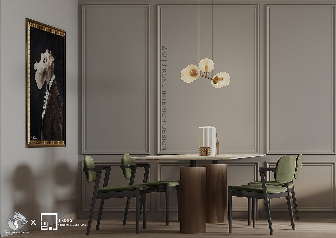 皆空作品 | 寻找城市中的情感共鸣——68㎡法式小公寓（图ZMjk5MTY4MTUy） - 家装设计 - 站酷设计师皆空设计研究室原创素材 - 站酷ZCOOL