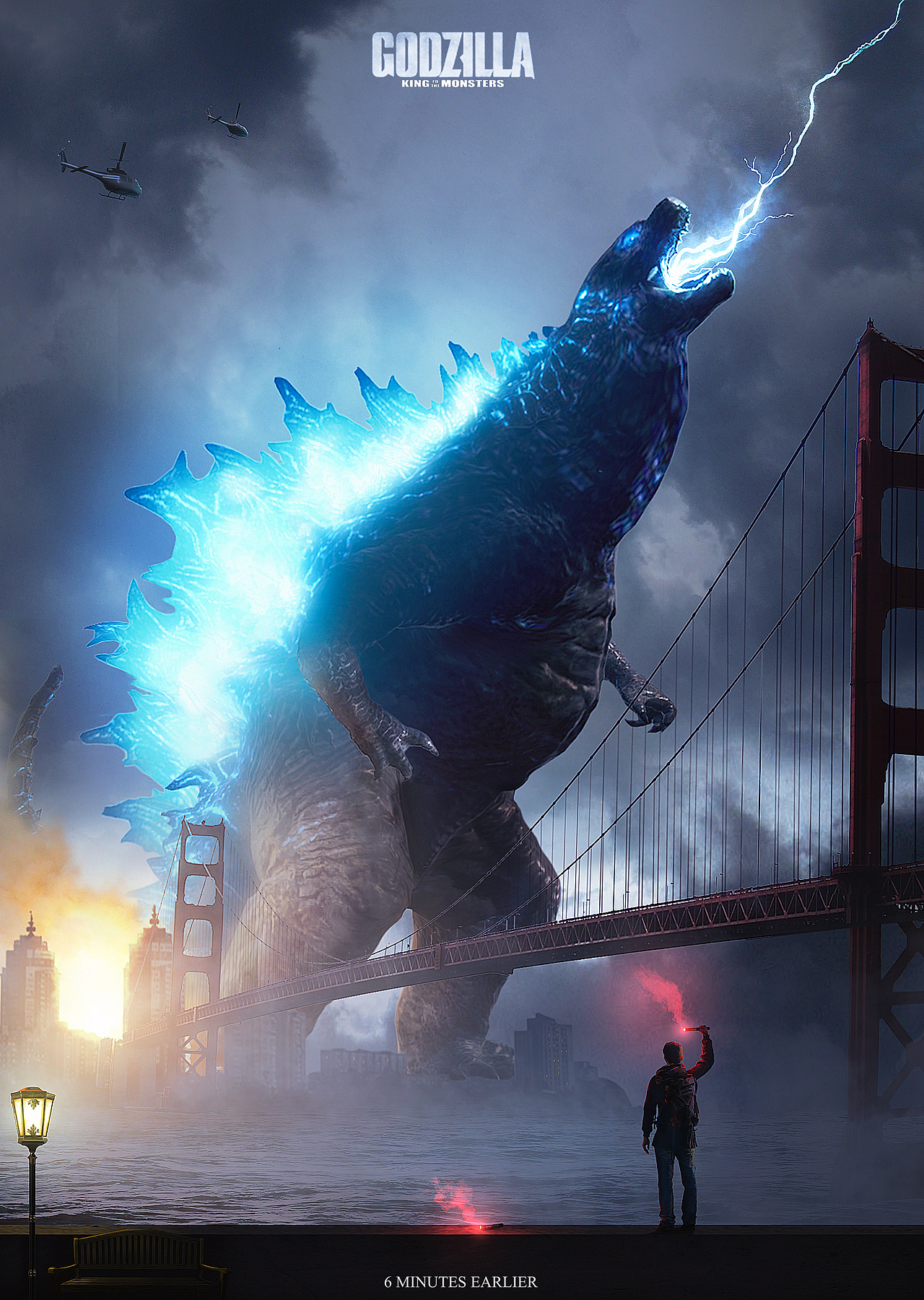 Photoshop: 后期海报合成 -【远古巨兽】