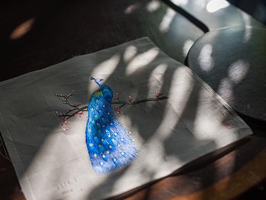 一席文创  苏绣口金包