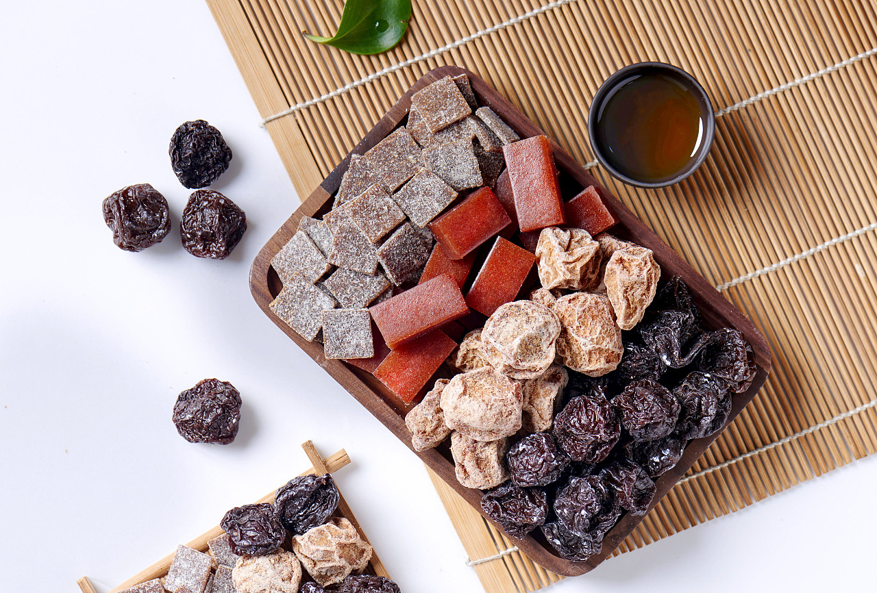 粒上皇蜜饯组合摆盘