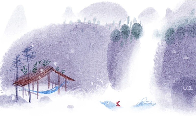 我画中的黄姚-美丽桂林（图ZNjMxNTY4MTI=） - 艺术插画 - 站酷设计师丸子1015原创素材 - 站酷ZCOOL