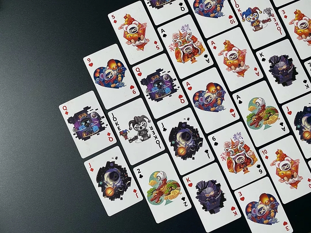 【无糖小七】鼠年扑克~！（图ZMjI3ODg5MDYw） - 宣传物料 - 站酷设计师五木五个木原创素材 - 站酷ZCOOL