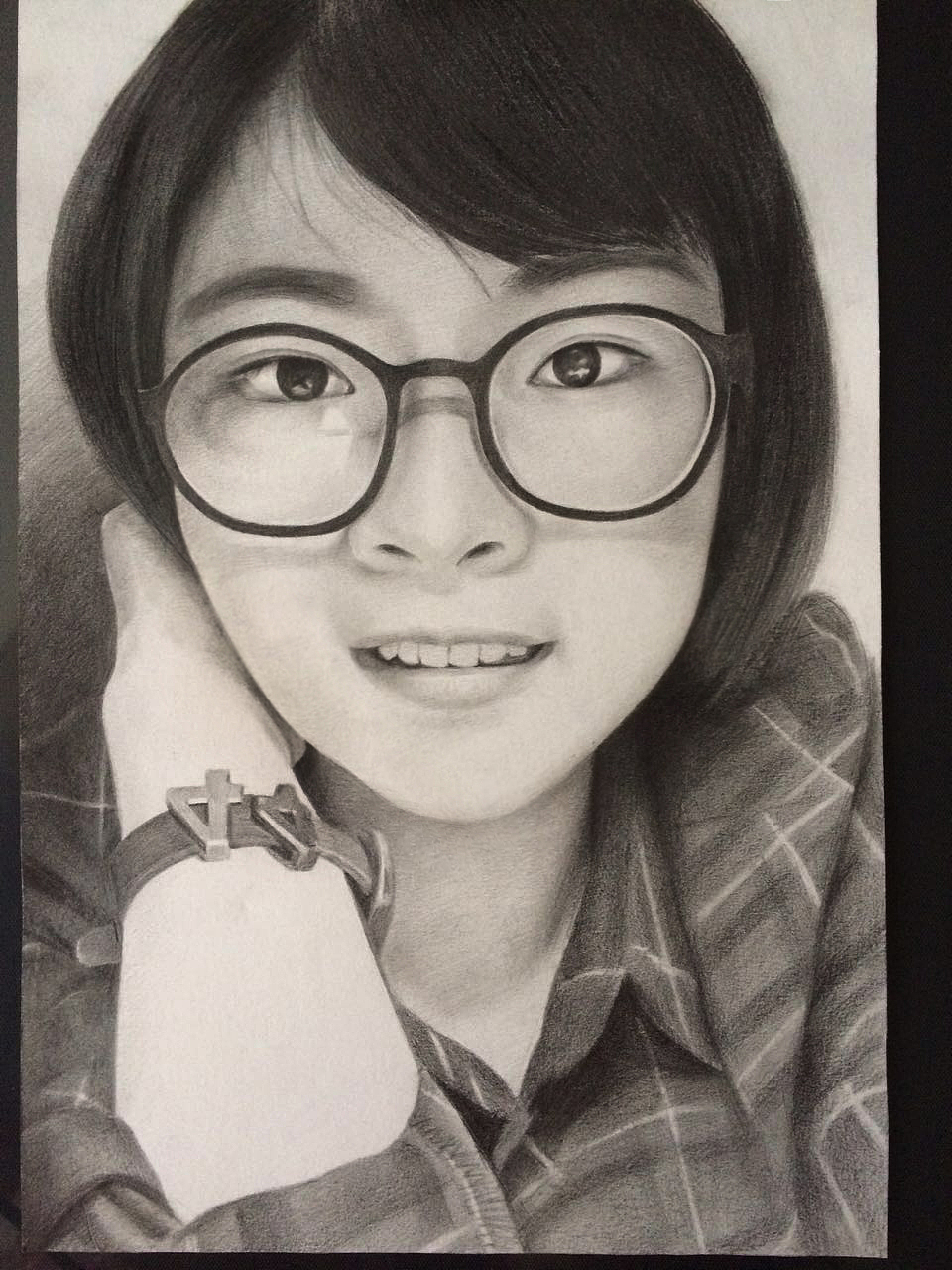 一些铅笔人像画